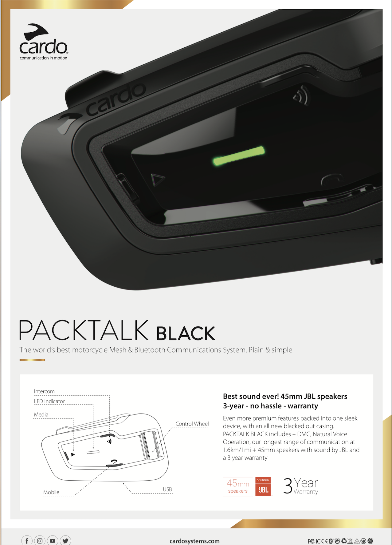 Special Edition Packtalk Black | Touratech Thailand